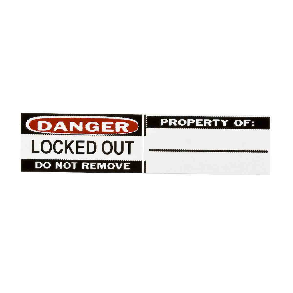 Product image for Brady 50289 Brady® Padlock Labels - Durable Vinyl