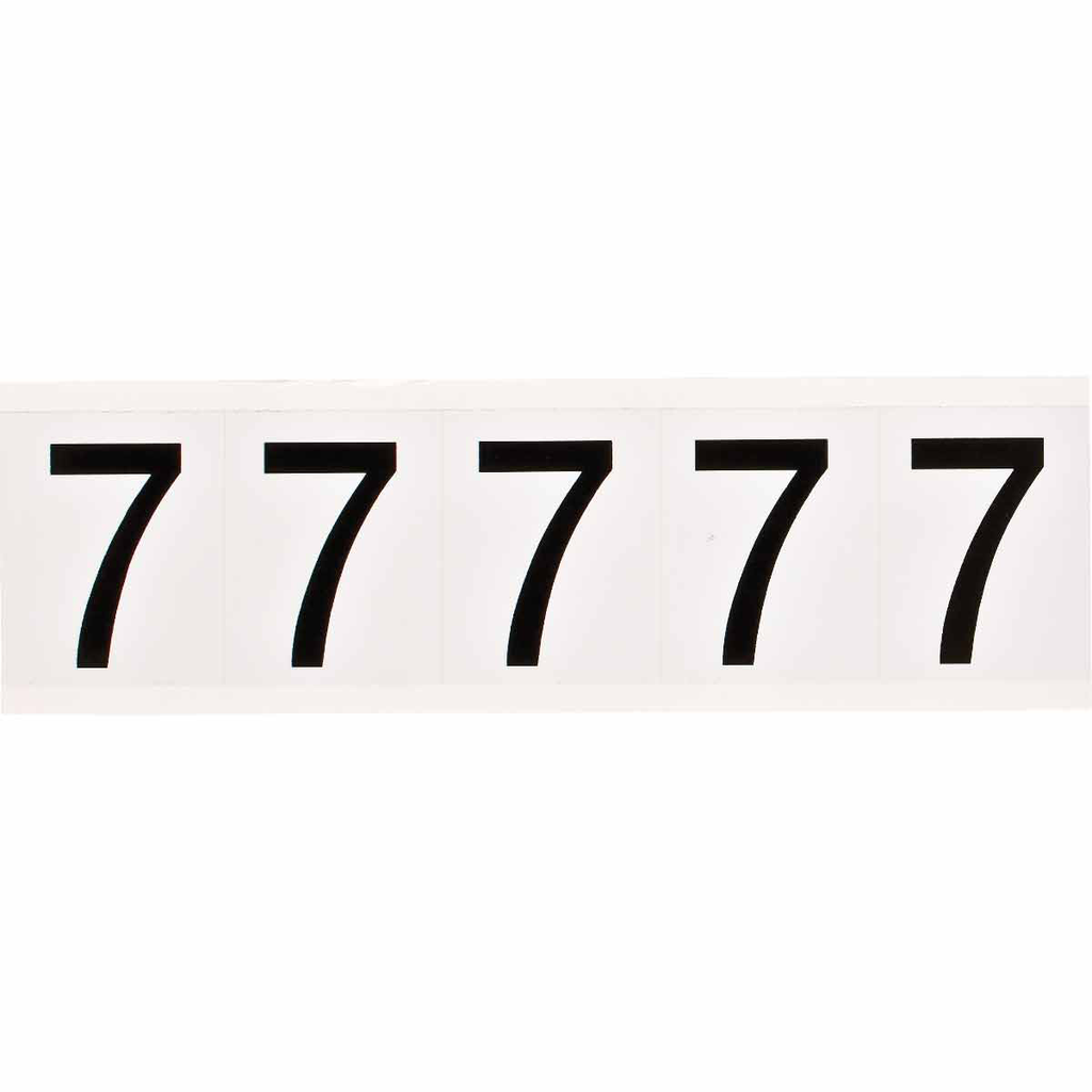 Product image for Brady 9714-7 9714 Series Number and Letter Labels, 7