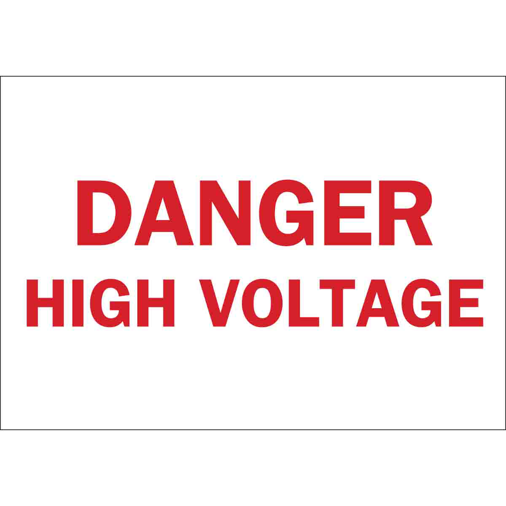 BRADY 25772 ELECTRICAL HAZARD SIGN BRADY 25772 ELECTRICAL HAZARD SIGN