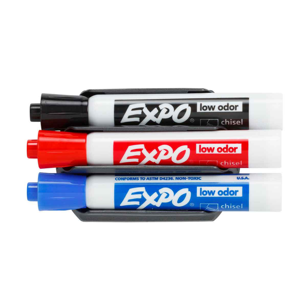 Product image for Brady 112632 Dry Erase Marker & Eraser Set