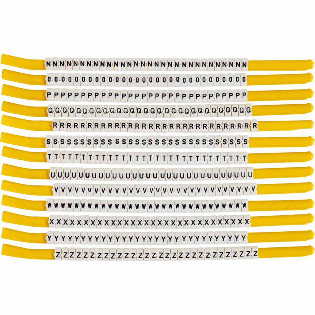 BRADY SCN18-N-Z Wire Mkr,ClipSlv,N BRADY SCN18-N-Z Wire Mkr,ClipSlv,N