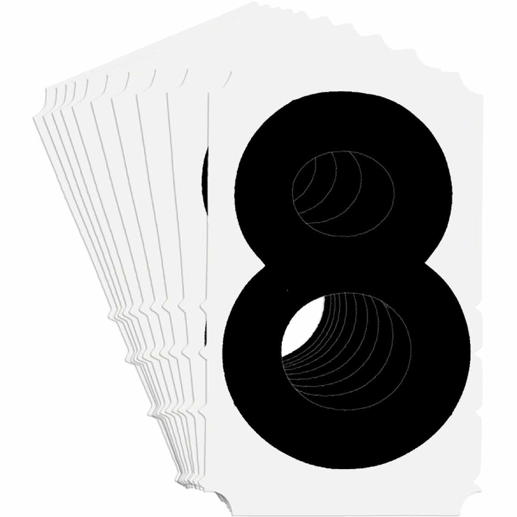 BRADY 5140-8 Label,Quik-Align Gothi BRADY 5140-8 Label,Quik-Align Gothi