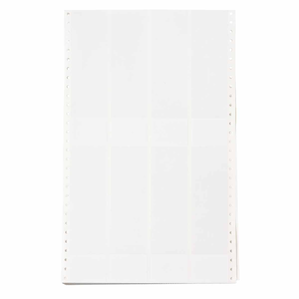 Product image for Brady DAT-40-292-2.5 DATAB Series Self-Laminating Vinyl Labels, 3.75" H x 2" W, Pack of 2500 Labels