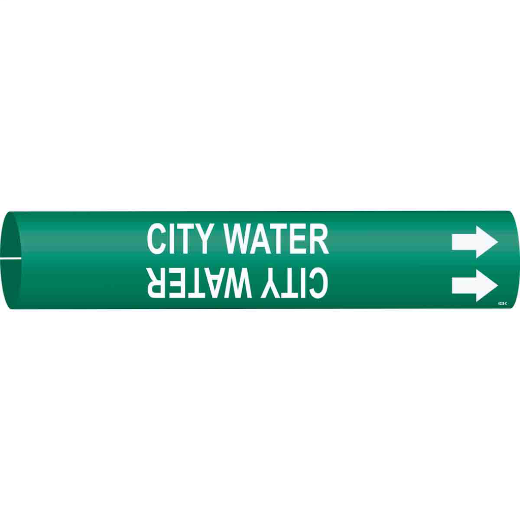 BRADY 4028-C Pipe Mkr,B915,S-C,Grn, BRADY 4028-C Pipe Mkr,B915,S-C,Grn,