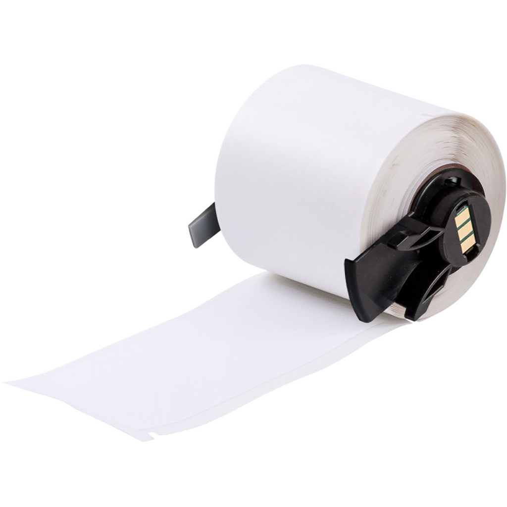 Brady PTL-38-422 4 x 1.9 Inch White Polyester Portable Printer Label Brady PTL-38-422 4 x 1.9 Inch White Polyester Portable Printer Label
