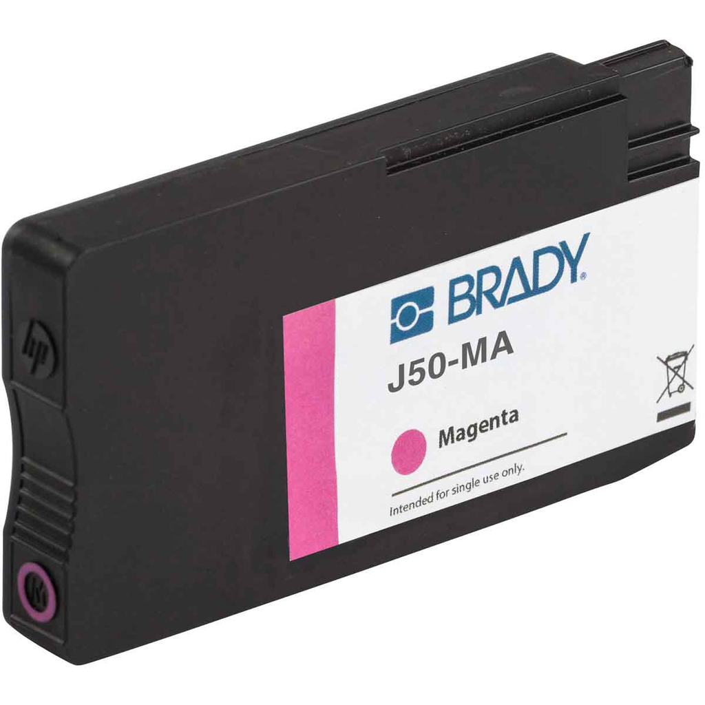 Product image for Brady J50-MA J50 Series Printer Ink - Magenta