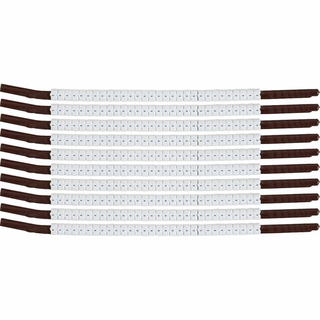 BRADY SCN15-MINUS Wire Mkr,ClipSlv, BRADY SCN15-MINUS Wire Mkr,ClipSlv,