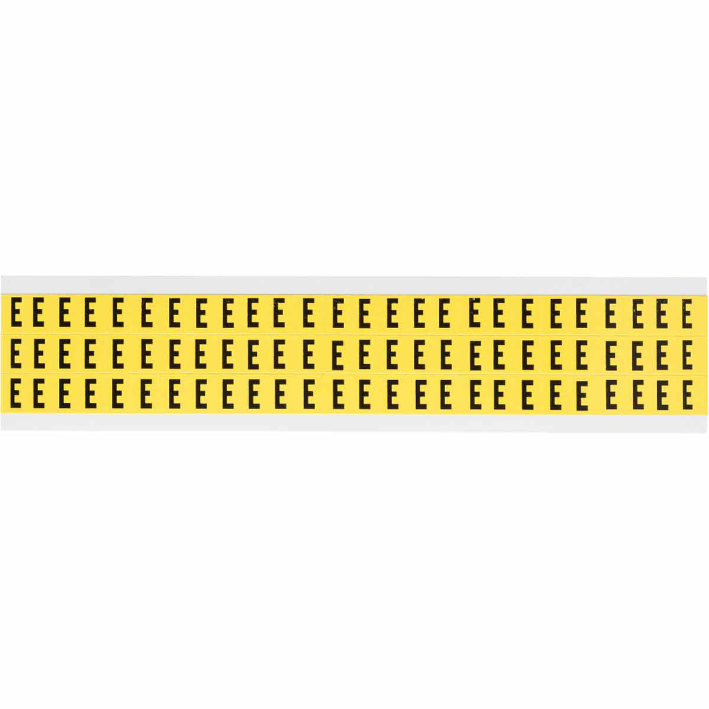 Product image for Brady 3410-E 3410 Series Repositionable Number and Letter Labels, E