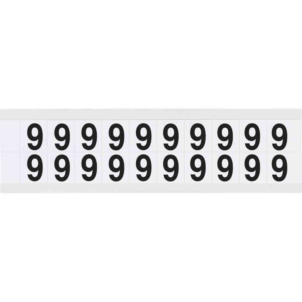 BRADY 9712-9 Label,97 Series,0.625" BRADY 9712-9 Label,97 Series,0.625"