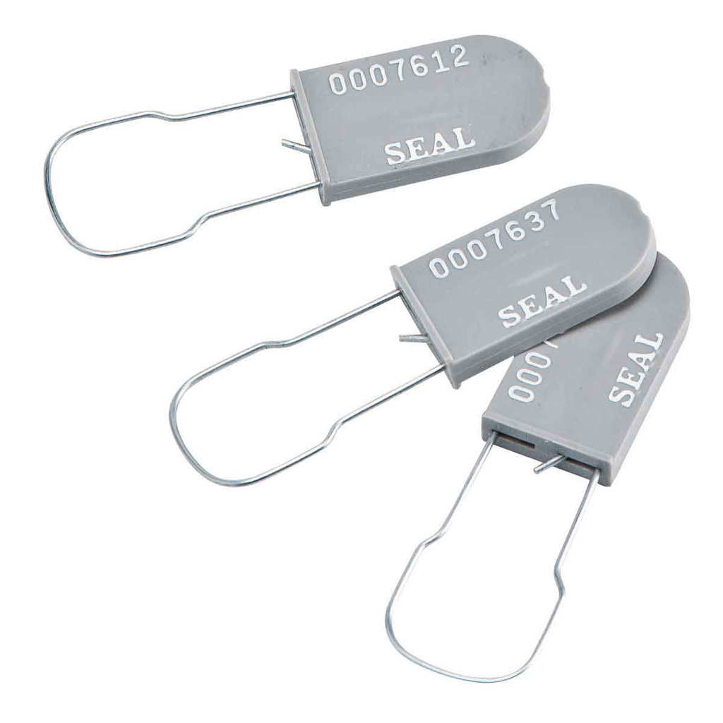 Product image for Brady 95170 Padlock Plastic Seals, Gray