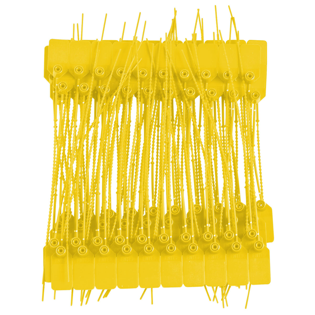 Product image for Brady 95155 Pull-Tite Seals, Yellow