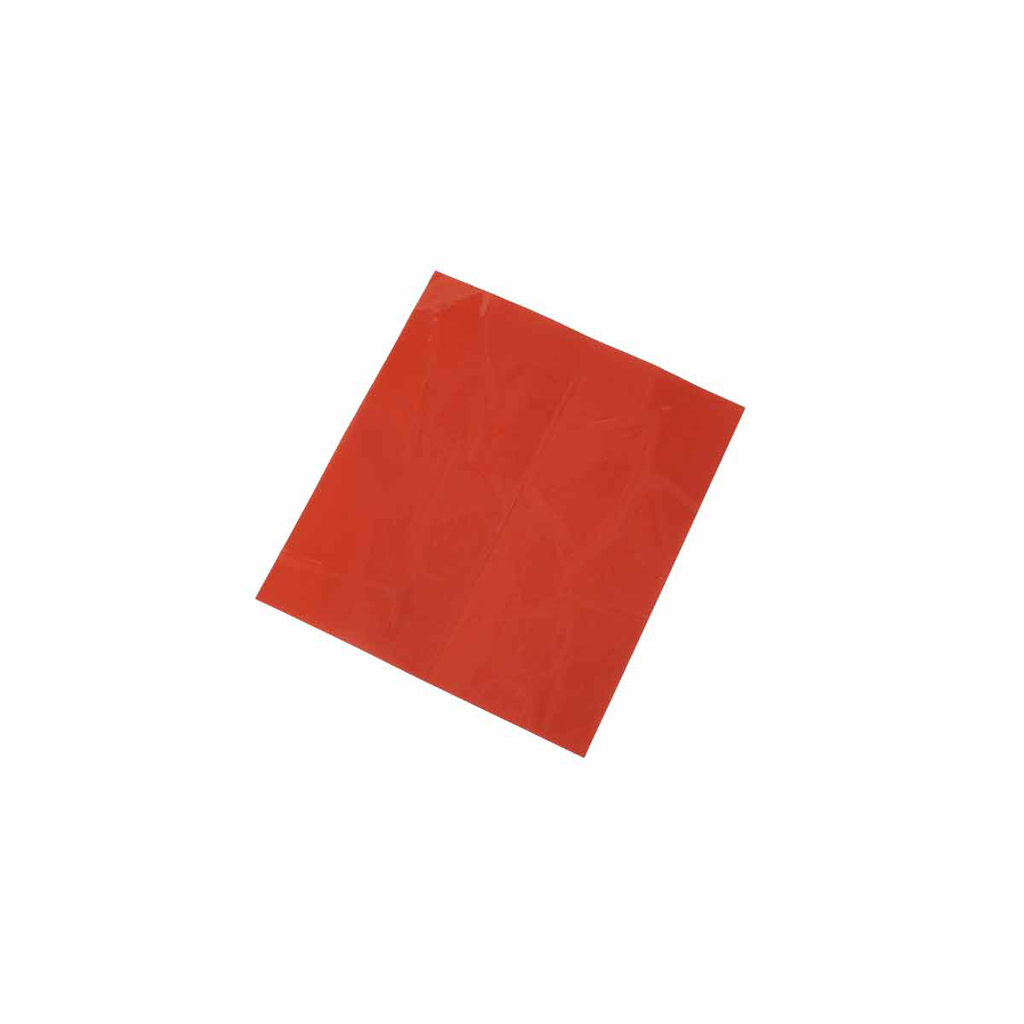 Product image for Brady 30697 Gauge Marking Label, 10" H x 9" W x 0.007" D, Each, Red