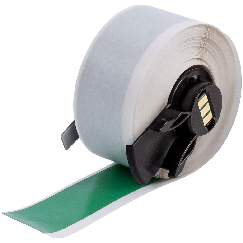 Brady PTL-42-439-GR 1 Inch x 50 Foot Green Vinyl Portable Printer Label Brady PTL-42-439-GR 1 Inch x 50 Foot Green Vinyl Portable Printer Label