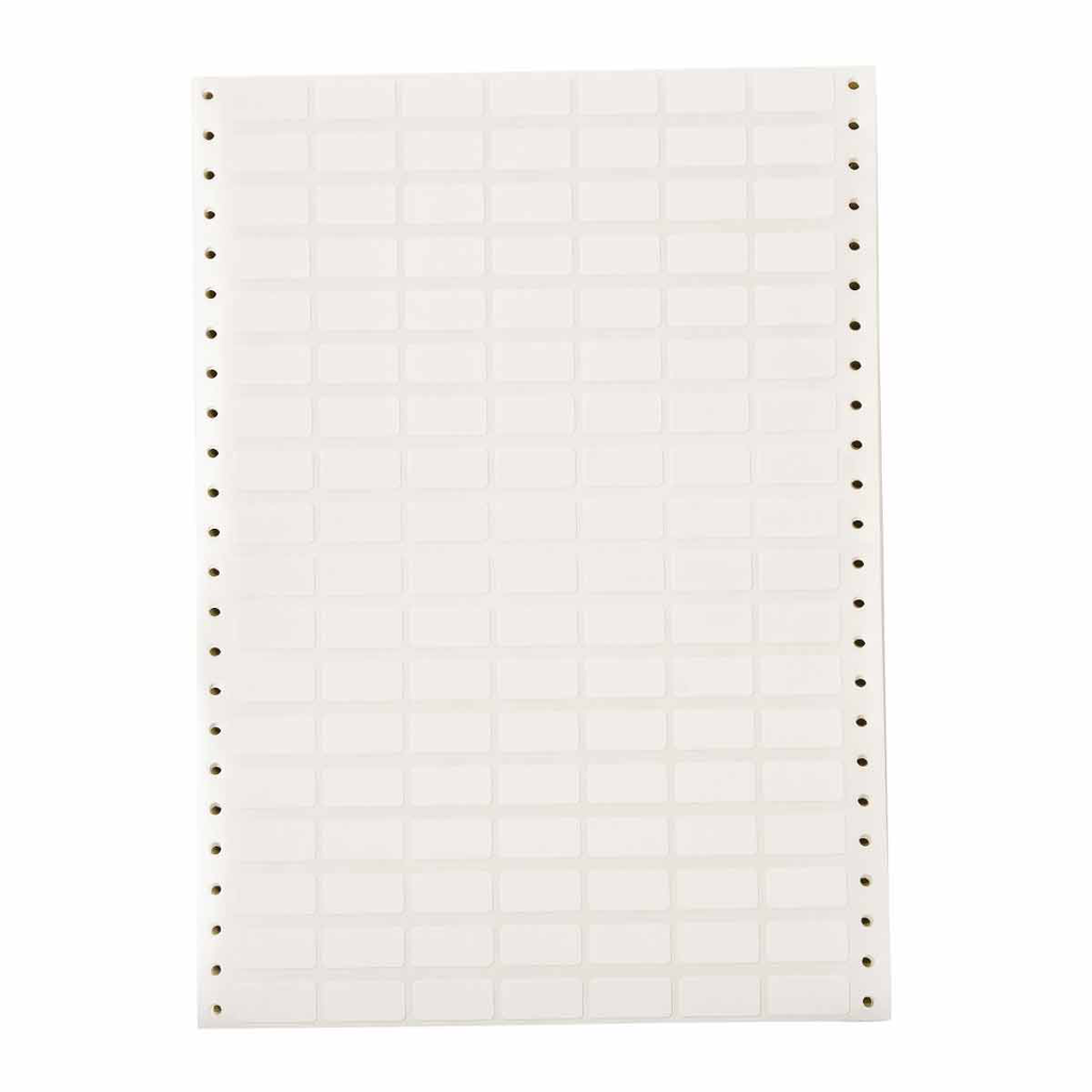 Product image for Brady DAT-18-502-10 DATAB Series Coated Cloth Labels with Permanent Adhesive, 0.5" H x 1" W, Pack of 10000 Labels