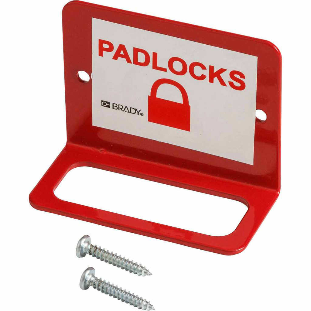 Product image for Brady LR060E Prinzing Padlock Rack Steel