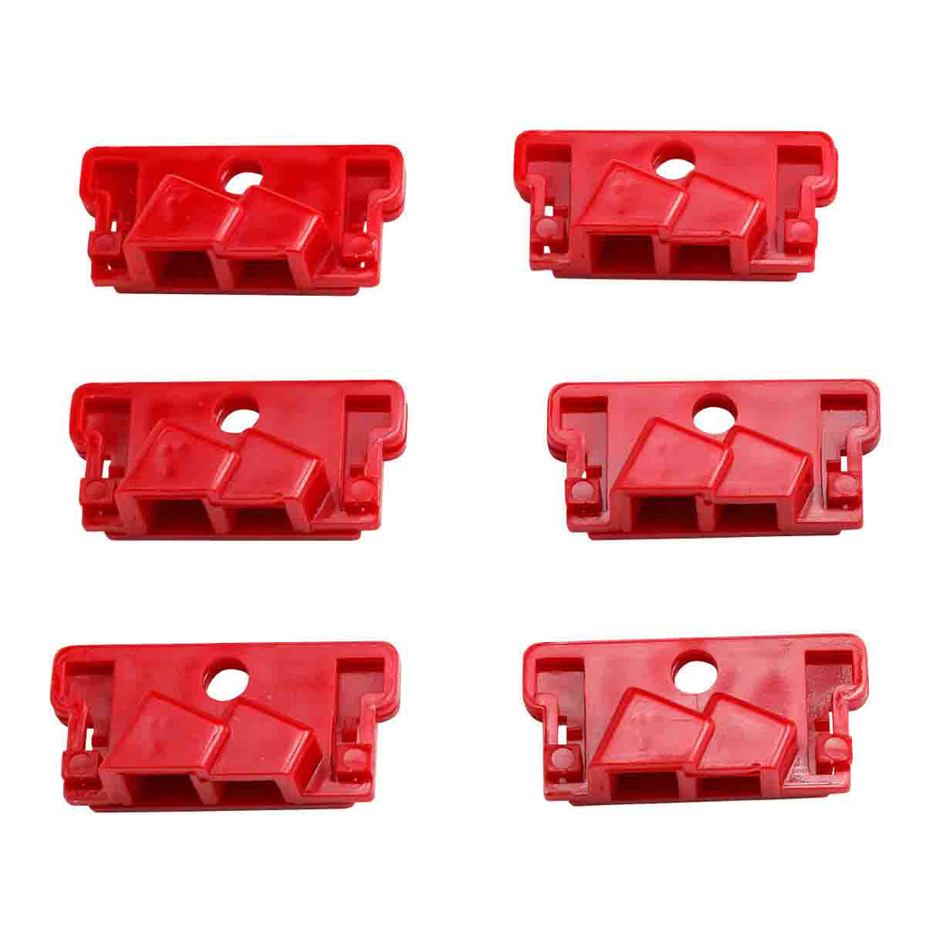 Product image for Brady BL01-6 120V Single Pole Breaker Lockout, 6/Pack