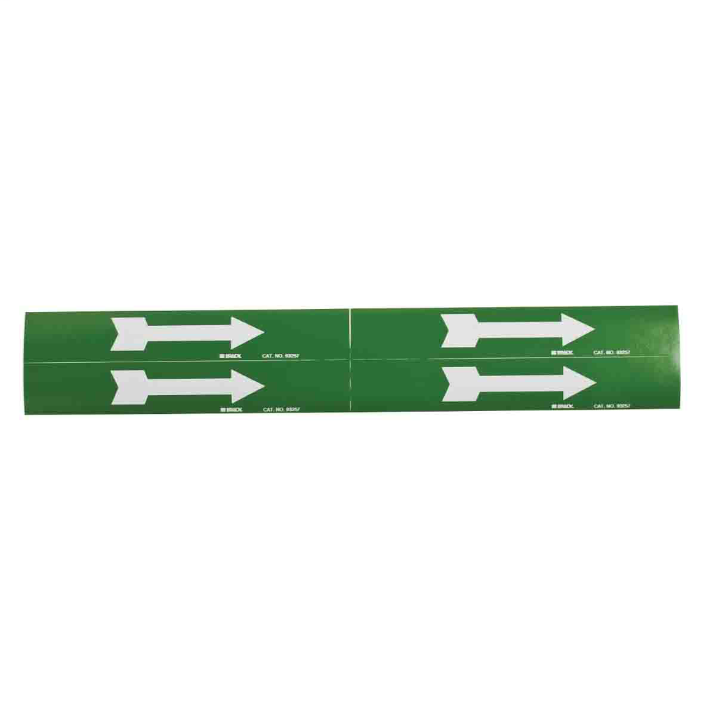 BRADY 93257 Pipe Mkr,B946,7x1.125,G BRADY 93257 Pipe Mkr,B946,7x1.125,G