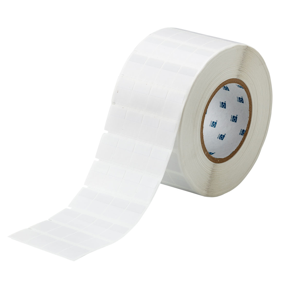 Product image for Brady THT-56-427-10 Self-Laminating Vinyl Wire and Cable Labels, 0.937" H x 0.750" W
