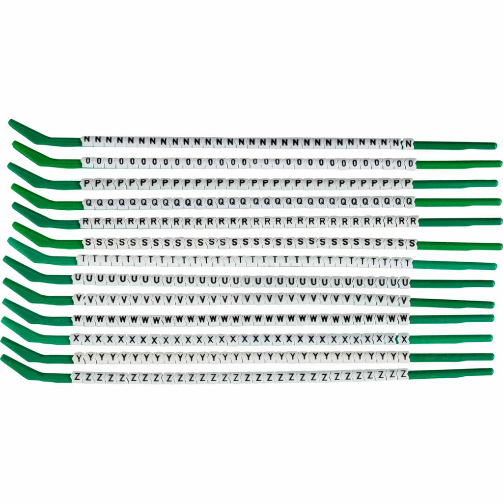 BRADY SCN09-N-Z Wire Mkr,ClipSlv,N BRADY SCN09-N-Z Wire Mkr,ClipSlv,N
