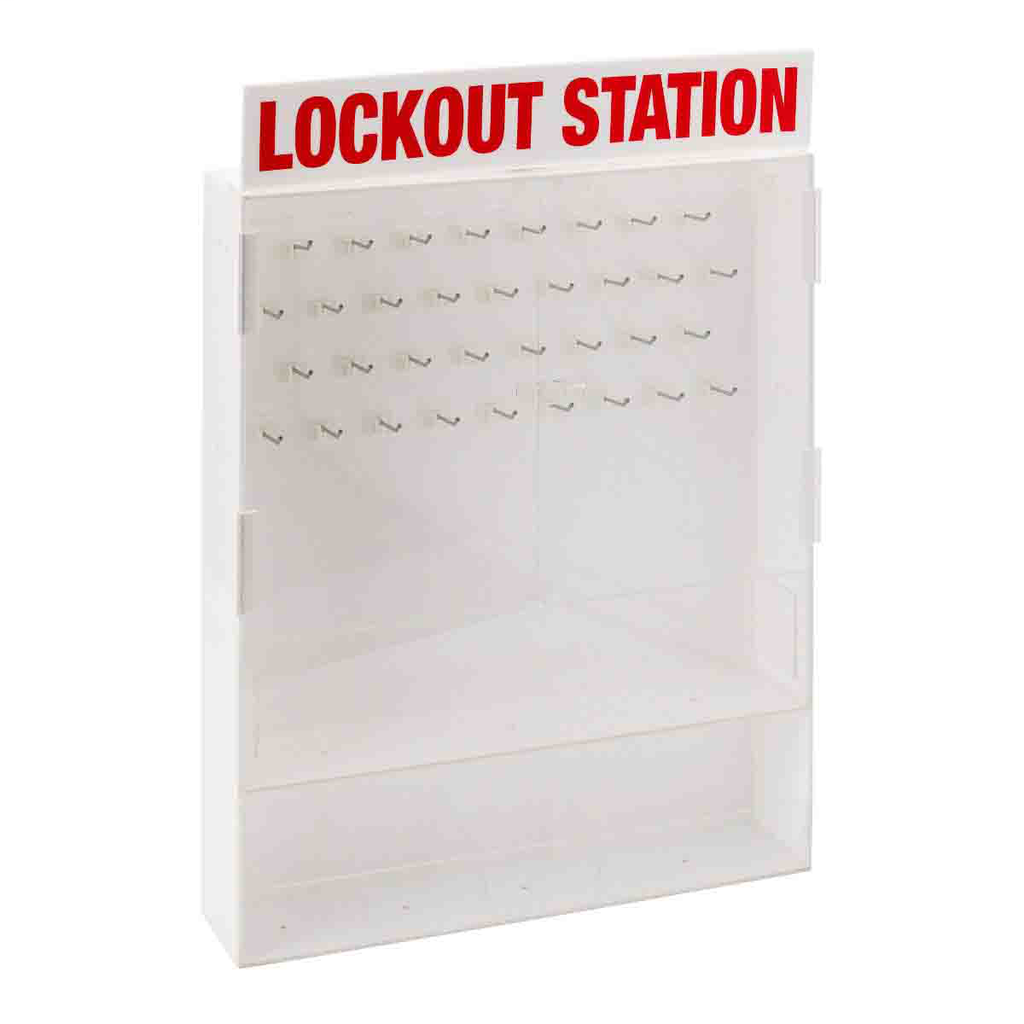 Product image for Brady 50995 Extra-Large Lockout Station - Enclosed Style with Lockable Doors