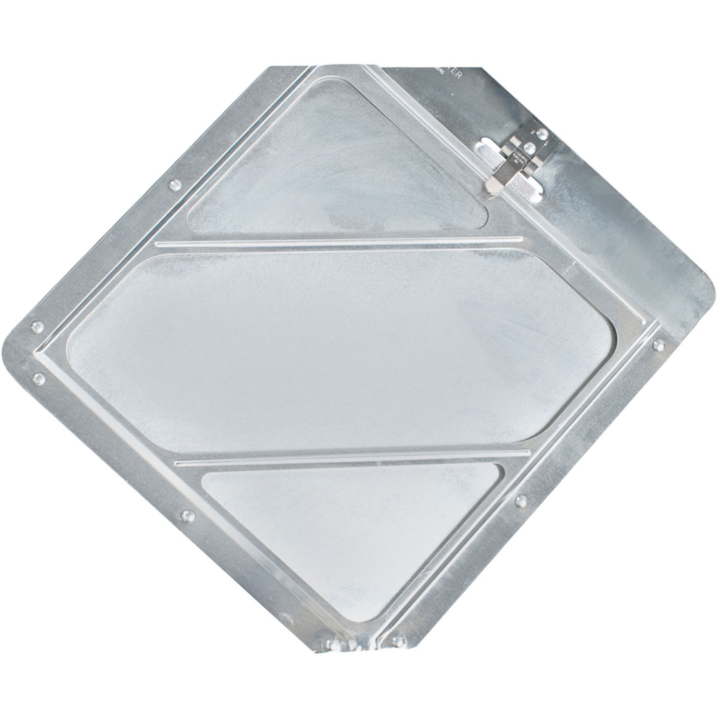 Product image for Brady 60143 SLIDE-IN PLACARD HLDR,2 CLIPPED CORNERS, 10.75" H x 10.75" W
