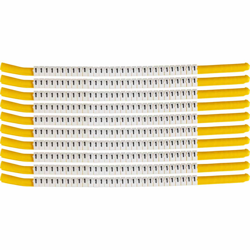 BRADY SCN18-1 Wire Mkr,ClipSlv,1,SC BRADY SCN18-1 Wire Mkr,ClipSlv,1,SC