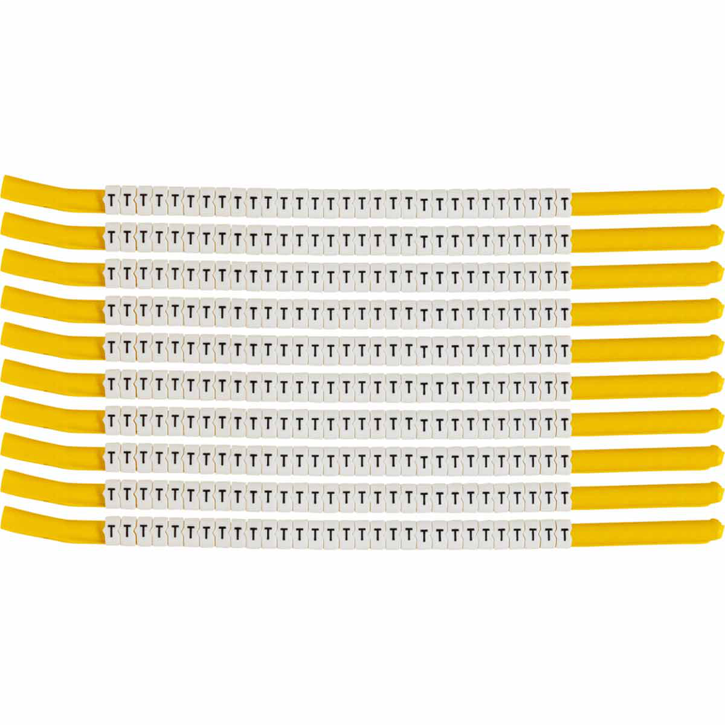 BRADY SCN18-T Wire Mkr,ClipSlv,T,SC BRADY SCN18-T Wire Mkr,ClipSlv,T,SC