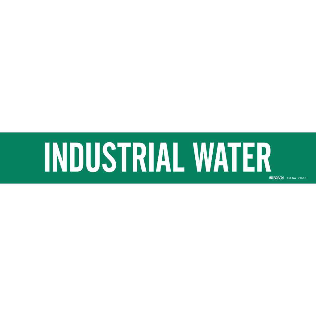 BRADY 7163-1 Pipe Mkr,B946,S-1,Gr,I BRADY 7163-1 Pipe Mkr,B946,S-1,Gr,I