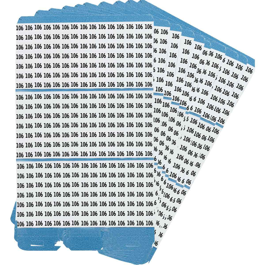 Product image for Brady PWM-106 Porta-Pack Vinyl Cloth Refill Pages, 106