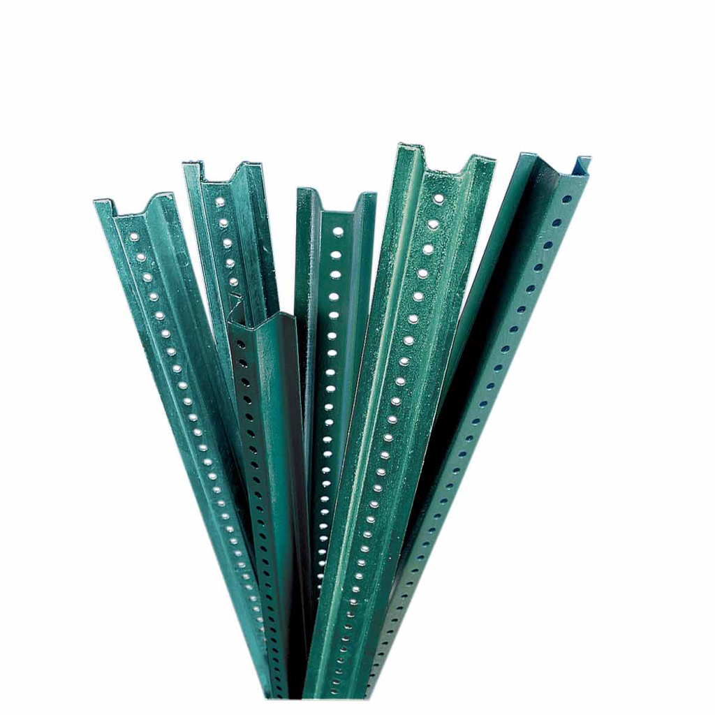 Product image for Brady 97205 U-Channel Sign Posts - 10' H, Green
