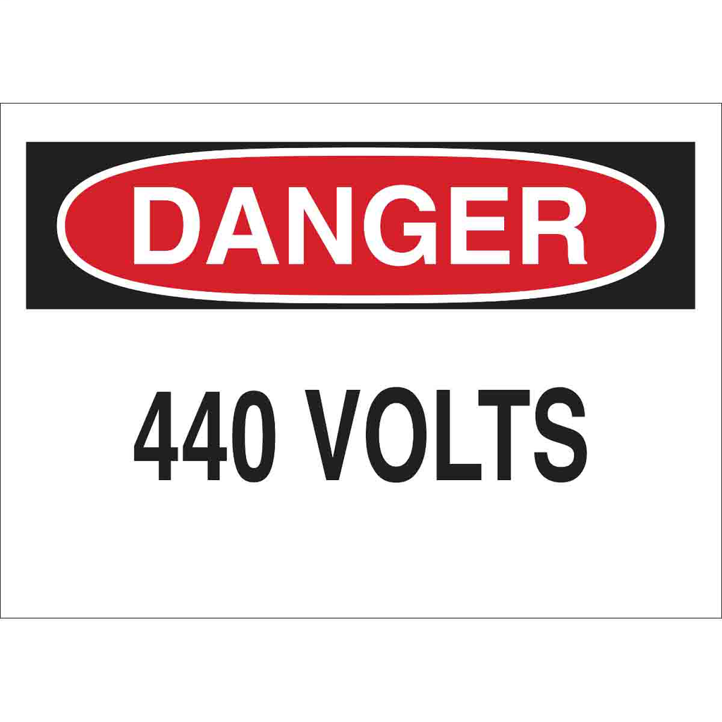 BRADY 43144 Sign,B555,14x10,Bk/Rd/W BRADY 43144 Sign,B555,14x10,Bk/Rd/W