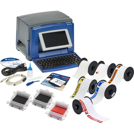 Product image for Brady S3100W-SAFE-KIT S3100-W_SAFETY_BWS SFID SUITE KIT
