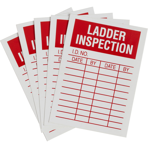 Product image for Brady 139958 Safety Labels, 5" H x 3.5" W, Pack of 5 Labels
