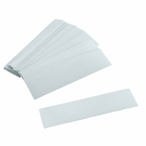 Product image for Brady 95229 Reflective Hard Hat Stripes, 1.25" H x 5" W, Pack of 50 Labels, Silver