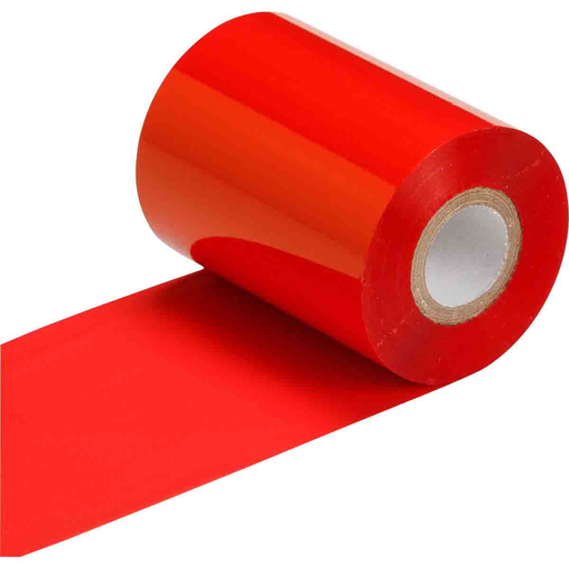 Product image for Brady R4402-RD R4400 Printer Ribbon, Roll of 984', Red, 3.27" W