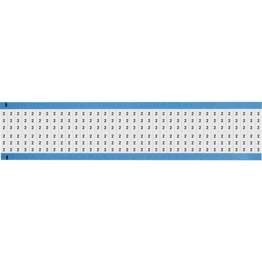 Brady WM-2-SC-PK Solid Numbers Wire Marker Card, 2 Product image for Brady WM-2-SC-PK Solid Numbers Wire Marker Card, 2