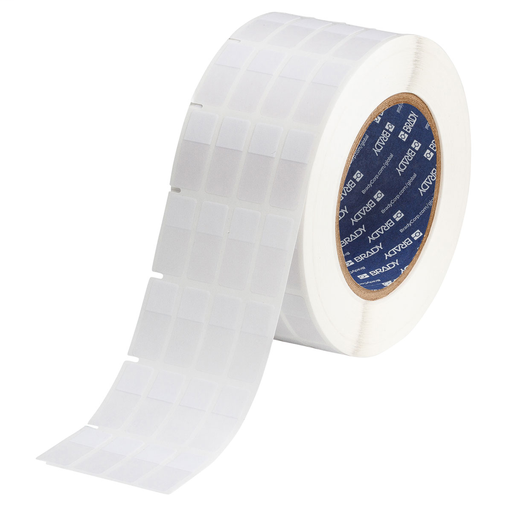 Product image for Brady THT-114-427-5 Self-Laminating Vinyl Wire and Cable Labels, 1.25" H x 0.5" W
