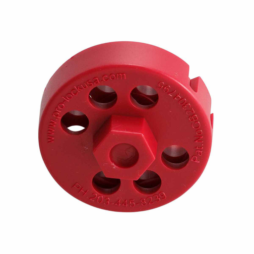 Product image for Brady 122244 Pro-Lock Extra Secure Lockout without Cable, Red