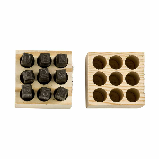 Product image for Brady 23241 Steel Stamps, Natural