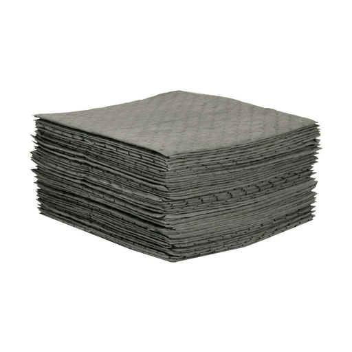 Product image for Brady MRO50 MRO Plus® Universal Absorbent Pads - Heavy Weight, 30" x 30", Absorbency Capacity 41 gal