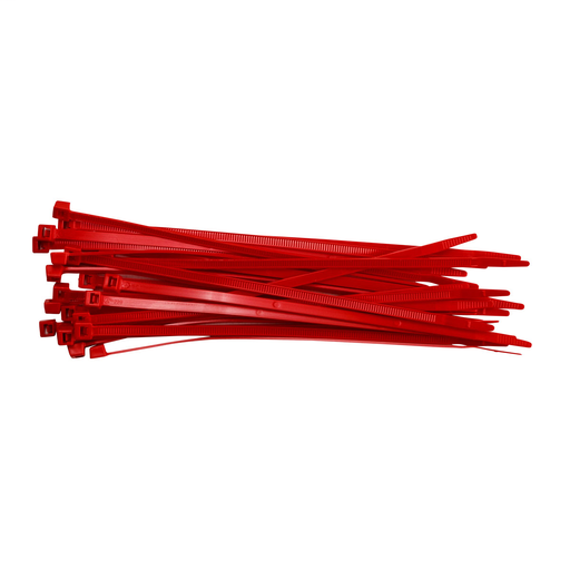 Product image for Brady 98854 Valve Tag Cable Ties, Red
