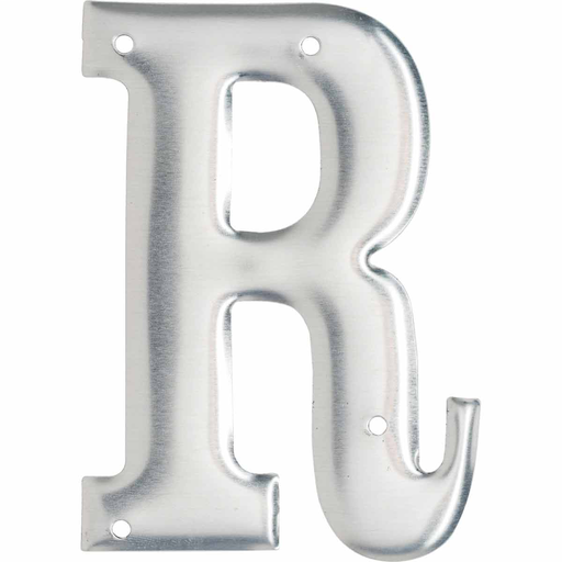 Product image for Brady 1600-R 1600 Series Permanent Aluminum Embossed Number and Letter Labels, R
