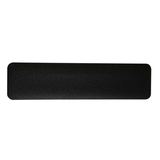 Product image for Brady 78195 Anti-Skid Tape Cleat - Grit-Coated Polyester, Solid Color, Black, 6" x 24"