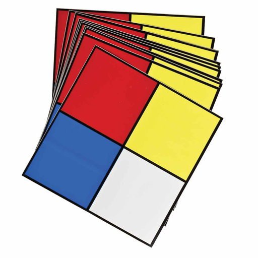 Product image for Brady 58501 NFPA Diamond Labels, 5" H x 5" W x 0.004" D