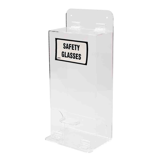 Product image for Brady MVSDL Deluxe Visitor Spec Dispenser With Cover, 18" H x 8" W x 4" D, Clear