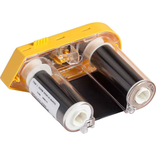 Product image for Brady M61-R6010 BMP61 M611 Series R6000 Printer Ribbon, Roll of 75', Black, 2" W