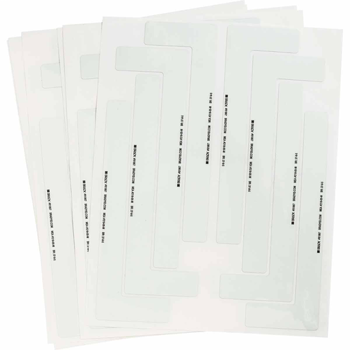 Product image for Brady 81867 BradyGlo™ NYC Egress Marking Tape L-Shaped Corner Marks - Glow-In-The-Dark Self Sticking Polyester, Solid Color, Green Glow, 9" x 3"