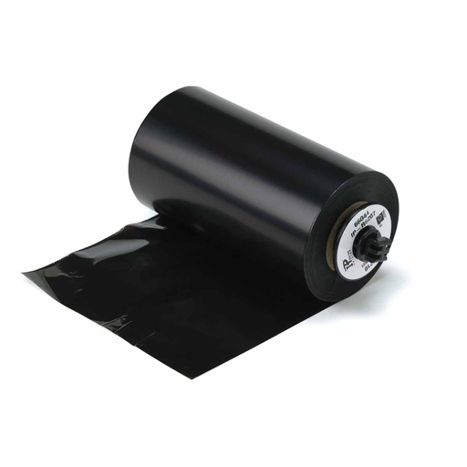Product image for Brady IP-R4307 IP Series R4300 Printer Ribbon, Roll of 984', Black, 4.33" W x 984' L