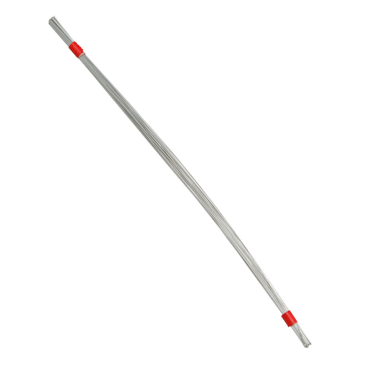 Product image for Brady 81760 Lockout Tag Wire, 0.0217" W x 12" L, Galvanized Steel