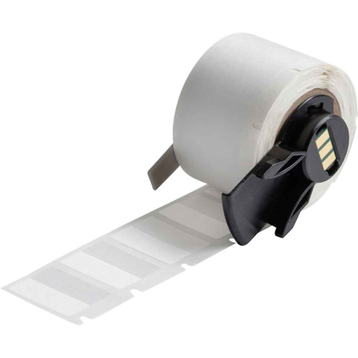 Brady PTL-96-427 BMP61 M611 TLS 2200 Self-Laminating Vinyl Wire and Cable Labels, 0.75" H x 1" W, Roll of 250 Labels, Clear/White Product image for Brady PTL-96-427 BMP61 M611 TLS 2200 Self-Laminating Vinyl Wire and Cable Labels, 0.75" H x 1" W, Roll of 250 Labels, Clear/White